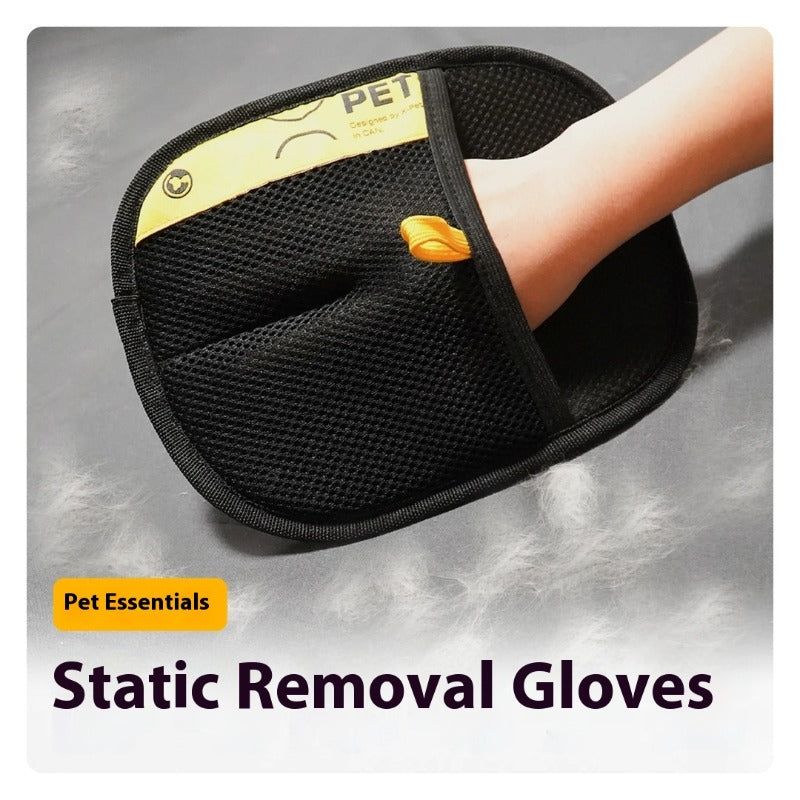 Pet Hair Removal Gloves (Pack of 1)