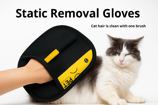 Pet Hair Removal Gloves (Pack of 1)