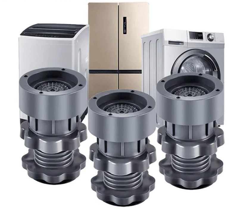 Washing Machine Vibration Pads, Refrigerator Stand (4 Pcs Set)