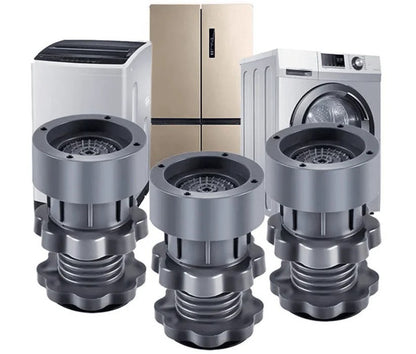 Washing Machine Vibration Pads, Refrigerator Stand (4 Pcs Set)